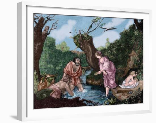 Classical Mythology. Leto-null-Framed Giclee Print