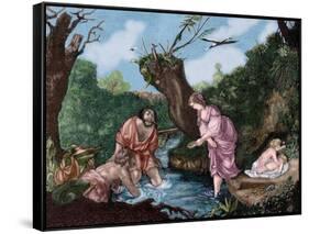 Classical Mythology. Leto-null-Framed Stretched Canvas