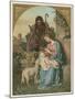 Classical Nativity Compostion-null-Mounted Art Print