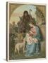 Classical Nativity Compostion-null-Stretched Canvas