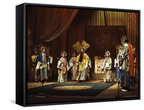 Classical Opera Performance, China-Ursula Gahwiler-Framed Stretched Canvas