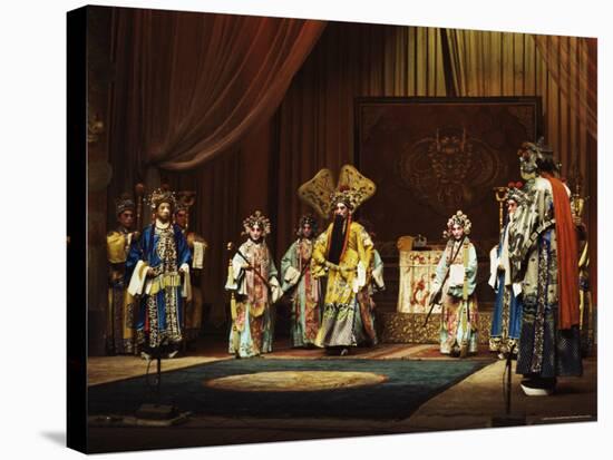 Classical Opera Performance, China-Ursula Gahwiler-Stretched Canvas