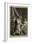 Classical Scene with Hera and Eros-null-Framed Art Print