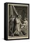 Classical Scene with Hera and Eros-null-Framed Stretched Canvas