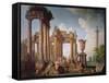 Classical Scene-Giovanni Paolo Pannini-Framed Stretched Canvas