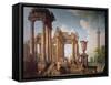 Classical Scene-Giovanni Paolo Pannini-Framed Stretched Canvas