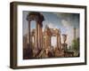 Classical Scene-Giovanni Paolo Pannini-Framed Giclee Print