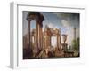 Classical Scene-Giovanni Paolo Pannini-Framed Giclee Print