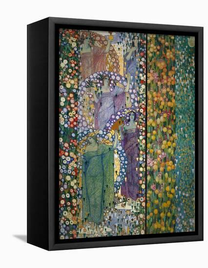 Classical Spring-Galileo Chini-Framed Stretched Canvas