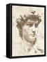 Classical Study I-Alonzo Saunders-Framed Stretched Canvas