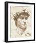 Classical Study I-Alonzo Saunders-Framed Art Print