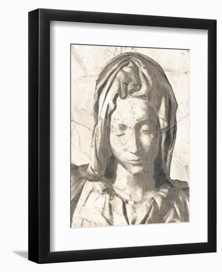 Classical Study III-Alonzo Saunders-Framed Art Print