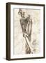 Classical Study VI-Alonzo Saunders-Framed Art Print