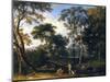 Classical Wooded Landscape-Johannes Glauber-Mounted Art Print