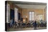 Classroom at the Institution Caillet, Rue De La Cite, Paris, 1845-G. Remy-Stretched Canvas