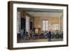 Classroom at the Institution Caillet, Rue De La Cite, Paris, 1845-G. Remy-Framed Giclee Print