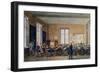 Classroom at the Institution Caillet, Rue De La Cite, Paris, 1845-G. Remy-Framed Giclee Print