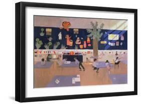 Classroom, Derby, 1985-Andrew Macara-Framed Giclee Print