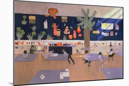 Classroom, Derby, 1985-Andrew Macara-Mounted Giclee Print