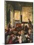 Classroom During Geography Lessons-Carl Hertel-Mounted Giclee Print