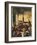 Classroom During Geography Lessons-Carl Hertel-Framed Giclee Print