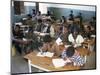 Classroom Full of Children Studying, Teferi Ber, Ethiopia, Africa-D H Webster-Mounted Photographic Print