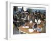 Classroom Full of Children Studying, Teferi Ber, Ethiopia, Africa-D H Webster-Framed Photographic Print