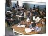 Classroom Full of Children Studying, Teferi Ber, Ethiopia, Africa-D H Webster-Mounted Photographic Print