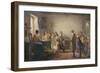 Classroom Recital-Thomas Webster-Framed Giclee Print