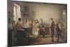 Classroom Recital-Thomas Webster-Mounted Giclee Print