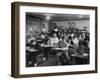 Classroom Scene at School For St. Teresa Church in New Building-Bernard Hoffman-Framed Photographic Print