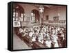 Classroom Scene, Hugh Myddelton School, Finsbury, London, 1906-null-Framed Stretched Canvas