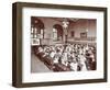 Classroom Scene, Hugh Myddelton School, Finsbury, London, 1906-null-Framed Photographic Print