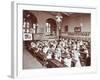 Classroom Scene, Hugh Myddelton School, Finsbury, London, 1906-null-Framed Photographic Print