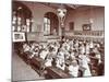 Classroom Scene, Hugh Myddelton School, Finsbury, London, 1906-null-Mounted Photographic Print