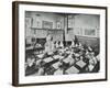 Classroom Scene, Southfields Infants School, Wandsworth, London, 1907-null-Framed Photographic Print