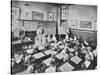 Classroom Scene, Southfields Infants School, Wandsworth, London, 1907-null-Stretched Canvas