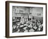 Classroom Scene, Southfields Infants School, Wandsworth, London, 1907-null-Framed Photographic Print