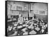 Classroom Scene, Southfields Infants School, Wandsworth, London, 1907-null-Framed Stretched Canvas