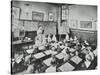 Classroom Scene, Southfields Infants School, Wandsworth, London, 1907-null-Stretched Canvas