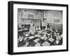 Classroom Scene, Southfields Infants School, Wandsworth, London, 1907-null-Framed Premium Photographic Print