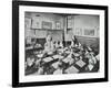 Classroom Scene, Southfields Infants School, Wandsworth, London, 1907-null-Framed Photographic Print