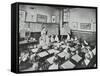 Classroom Scene, Southfields Infants School, Wandsworth, London, 1907-null-Framed Stretched Canvas