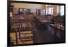 Classroom with Chairs on Desks-William P. Gottlieb-Framed Photographic Print