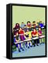 Classroom-Diana Ong-Framed Stretched Canvas