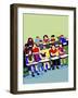 Classroom-Diana Ong-Framed Giclee Print