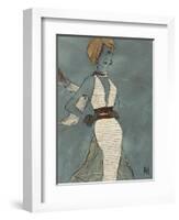 Classy and Cultured II-Kelsey Hochstatter-Framed Art Print