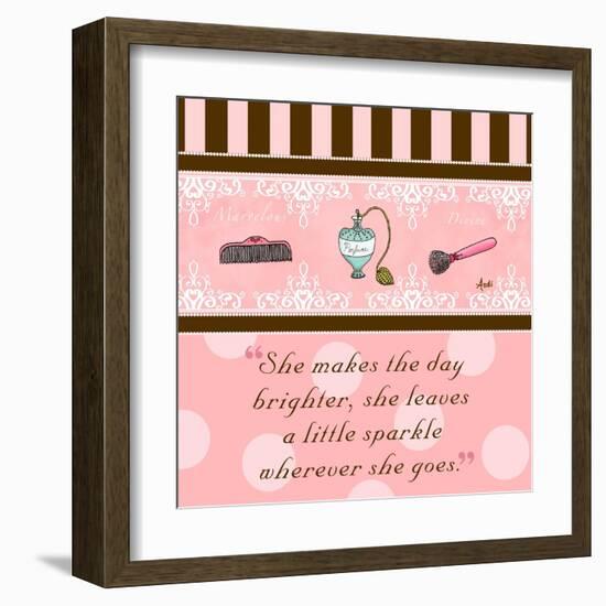 Classy and Fabulous I-Andi Metz-Framed Art Print