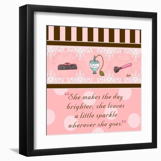 Classy and Fabulous I-Andi Metz-Framed Art Print