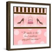 Classy and Fabulous II-Andi Metz-Framed Art Print